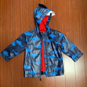 Size 2T Shark Raincoat